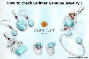 How to Check Larimar Gemstone Genuinity in 925 Sterling Silver Jewelry - Wholesale Silver Jewelry, Handmade Silver Jewelry