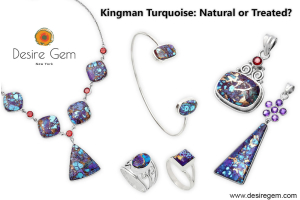 Purple Dahlia Turquoise gemstone in fine sterling silver jewelry by Desiregem