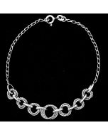 Italian Design Sterling Silver Bracalet DGB1028