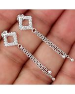 Dangling Chains Stud Earrings DGE1046