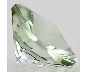 Natural Prasiolite (Green Amethyst) Round Shape Loose Gemstone DG161GA, 12X12x7.7 mm