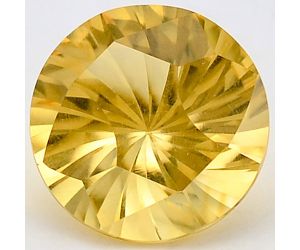 Natural Citrine Round Shape Loose Gemstone DG181CT, 12X12x8 mm