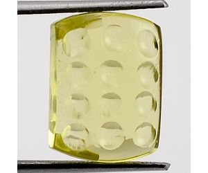 Natural Lemon Quartz Fancy Shape Loose Gemstone DG330LT, 10x14x7 mm