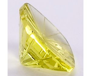 Natural Lemon Quartz Fancy Shape Loose Gemstone DG337LT, 13X16x7.5 mm