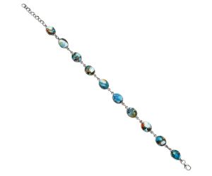 Spiny Oyster Turquoise Bracelet EXB01236 B-1001, 8x10 mm