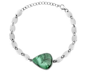 Malachite Eye Bracelet EXB01568 B-1044, 17x21 mm