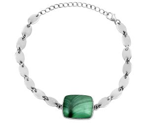 Malachite Eye Bracelet EXB01580 B-1044, 14x18 mm