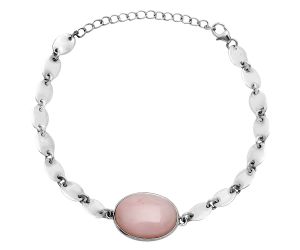 Pink Opal Bracelet EXB01589 B-1044, 15x20 mm