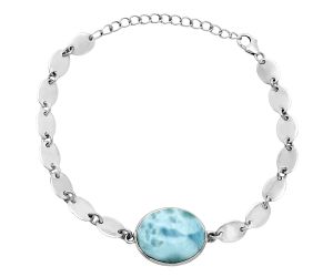 Larimar (Dominican Republic) Bracelet EXB01592 B-1044, 15x18 mm