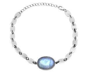 Rainbow Moonstone Bracelet EXB01594 B-1044, 14x18 mm