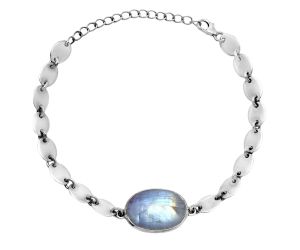 Rainbow Moonstone Bracelet EXB01595 B-1044, 13x18 mm