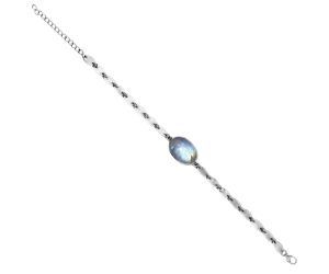 Rainbow Moonstone Bracelet EXB01595 B-1044, 13x18 mm