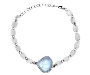 Rainbow Moonstone Bracelet EXB01596 B-1044, 16x17 mm