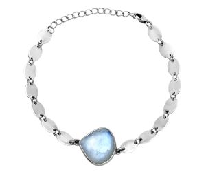 Rainbow Moonstone Bracelet EXB01597 B-1044, 17x17 mm