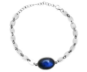 Blue Fire Labradorite Bracelet EXB01603 B-1044, 13x18 mm