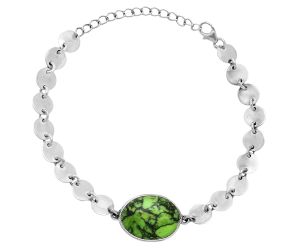 Green Matrix Turquoise Bracelet EXB01606 B-1044, 14x18 mm