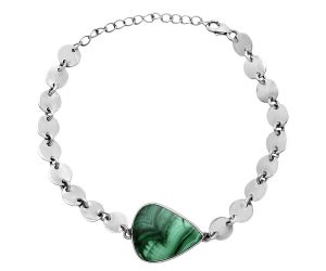 Malachite Eye Bracelet EXB01621 B-1044, 17x20 mm