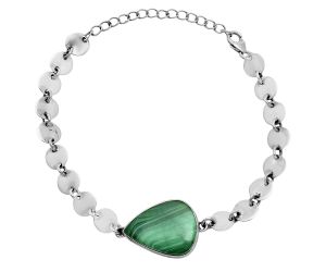 Malachite Eye Bracelet EXB01622 B-1044, 16x20 mm