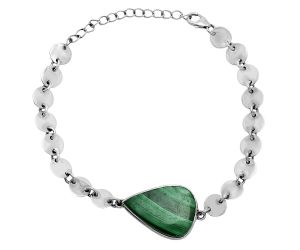 Malachite Eye Bracelet EXB01623 B-1044, 16x22 mm