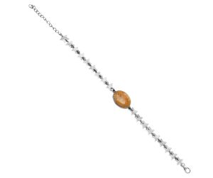 Star - Orange Aventurine Bracelet EXB01680 B-1044, 13x18 mm