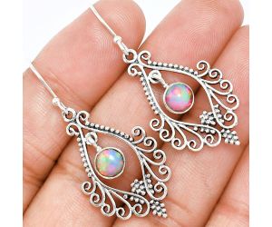 Ethiopian Opal Earrings EXE01101 E-1075, 6x6 mm