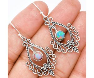 Ethiopian Opal Earrings EXE01108 E-1075, 6x6 mm