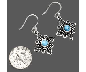 Sleeping Beauty Turquoise Earrings EXE01172 E-1250, 5x5 mm