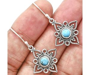 Sleeping Beauty Turquoise Earrings EXE01173 E-1250, 5x5 mm