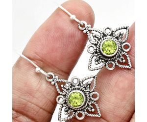 Peridot Earrings EXE01189 E-1250, 5x5 mm