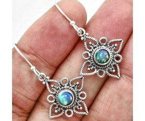 Ethiopian Opal Earrings EXE01232 E-1250, 5x5 mm