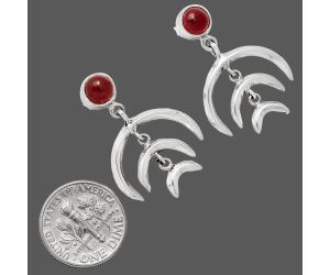 Ruby Glassfield Earrings EXE01298 E-1249, 6x6 mm