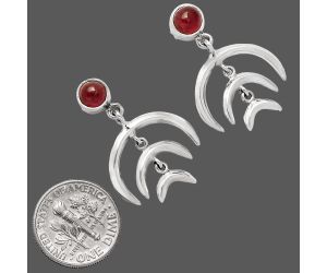 Ruby Glassfield Earrings EXE01301 E-1249, 6x6 mm