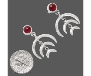 Ruby Glassfield Earrings EXE01305 E-1249, 6x6 mm