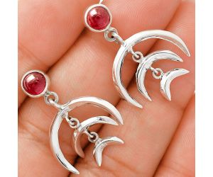 Ruby Glassfield Earrings EXE01308 E-1249, 6x6 mm