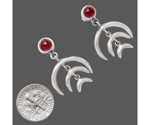 Ruby Glassfield Earrings EXE01310 E-1249, 6x6 mm