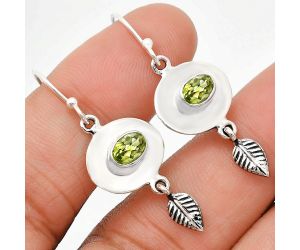 Peridot Earrings EXE01494 E-1230, 4x6 mm