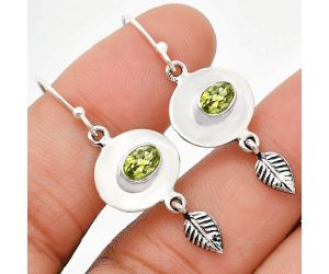 Peridot Earrings EXE01495 E-1230, 4x6 mm