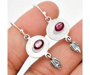 Ruby Glassfield Earrings EXE01603 E-1230, 4x6 mm