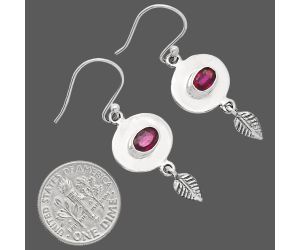 Ruby Glassfield Earrings EXE01605 E-1230, 4x6 mm