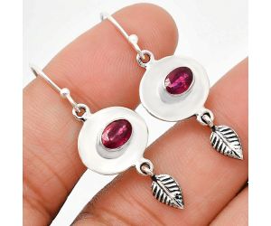 Ruby Glassfield Earrings EXE01607 E-1230, 4x6 mm