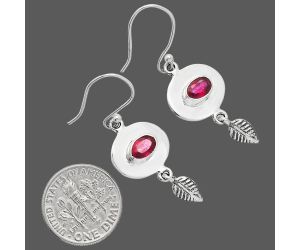 Ruby Glassfield Earrings EXE01607 E-1230, 4x6 mm