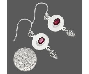 Ruby Glassfield Earrings EXE01614 E-1230, 4x6 mm