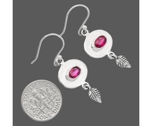 Ruby Glassfield Earrings EXE01618 E-1230, 4x6 mm