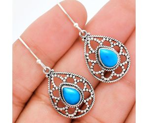 Sleeping Beauty Turquoise Earrings EXE01901 E-1251, 6x8 mm