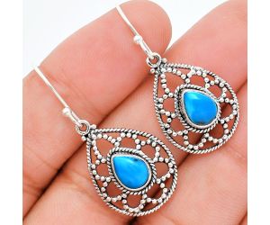 Sleeping Beauty Turquoise Earrings EXE01905 E-1251, 6x8 mm