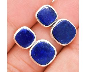 Lapis Lazuli Earrings EXE01945 E-1252, 9x9 mm