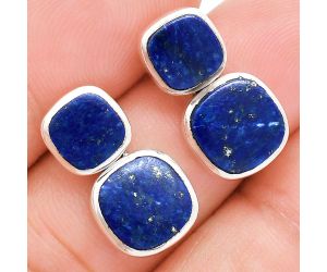 Lapis Lazuli Earrings EXE01947 E-1252, 9x9 mm