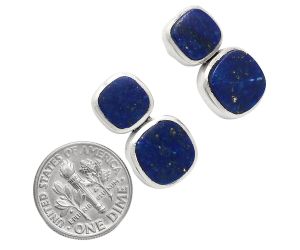 Lapis Lazuli Earrings EXE01947 E-1252, 9x9 mm