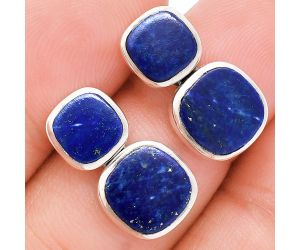 Lapis Lazuli Earrings EXE01948 E-1252, 9x9 mm