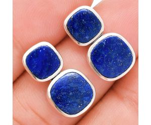 Lapis Lazuli Earrings EXE01949 E-1252, 9x9 mm